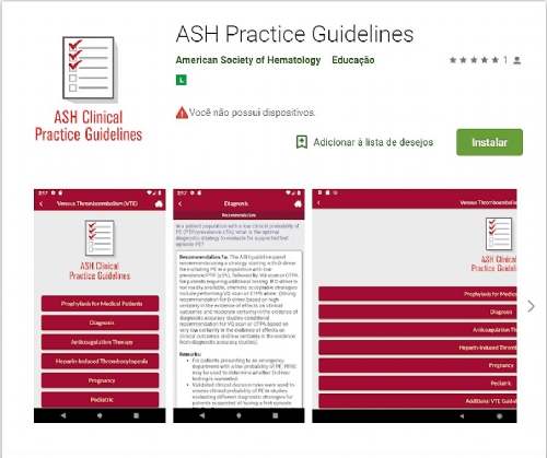 TODAS AS RECOMENDA��ES SOBRE ANTICOAGULA��O NA SUA M�O: BAIXE ESSE APP